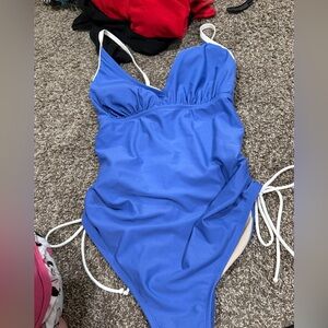 🍦Blue maternity Swimsuit